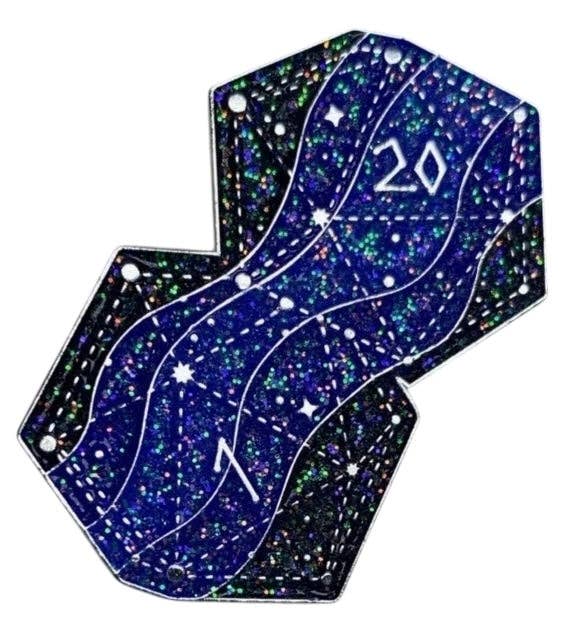 In the Fate of the Dice - Collectible Enamel Pin
