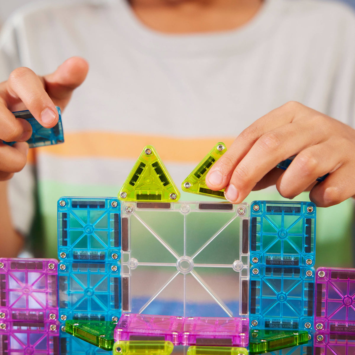 Magna-Tiles Travel Set Deluxe 55-Piece Set