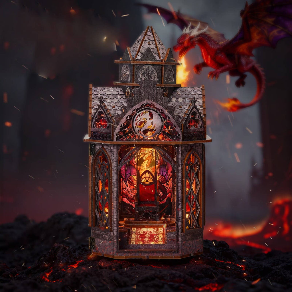 DIY Book Nook Kit: Ember Throne