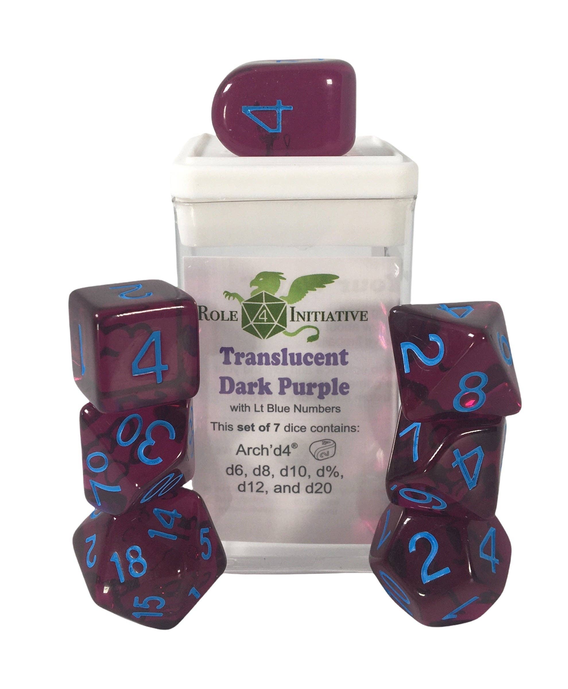 Translucent Sets of 7 w/ Arch'd4