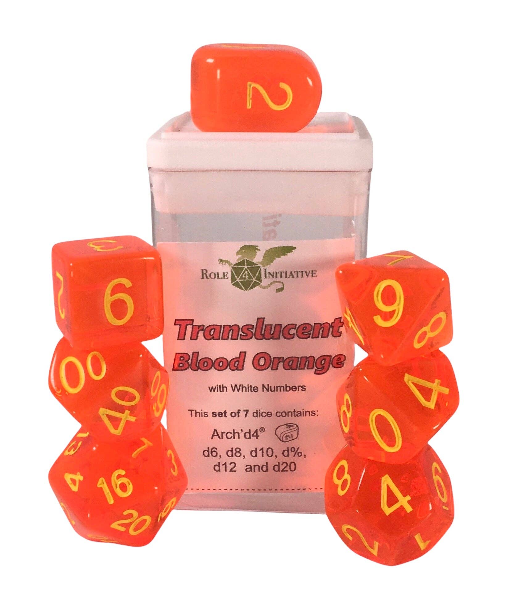 Translucent Sets of 7 w/ Arch'd4