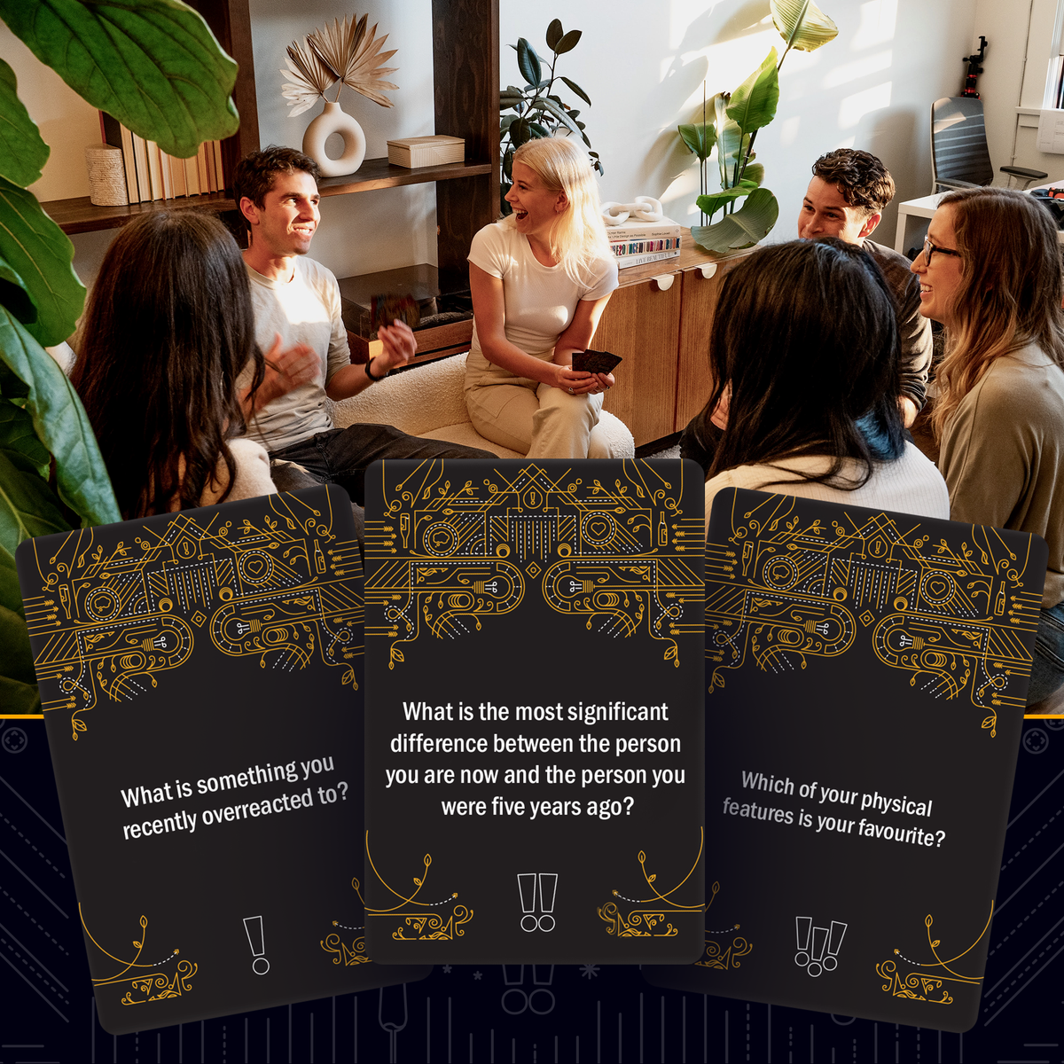 FLUSTER: Conversation Card Game for Deeper Connections