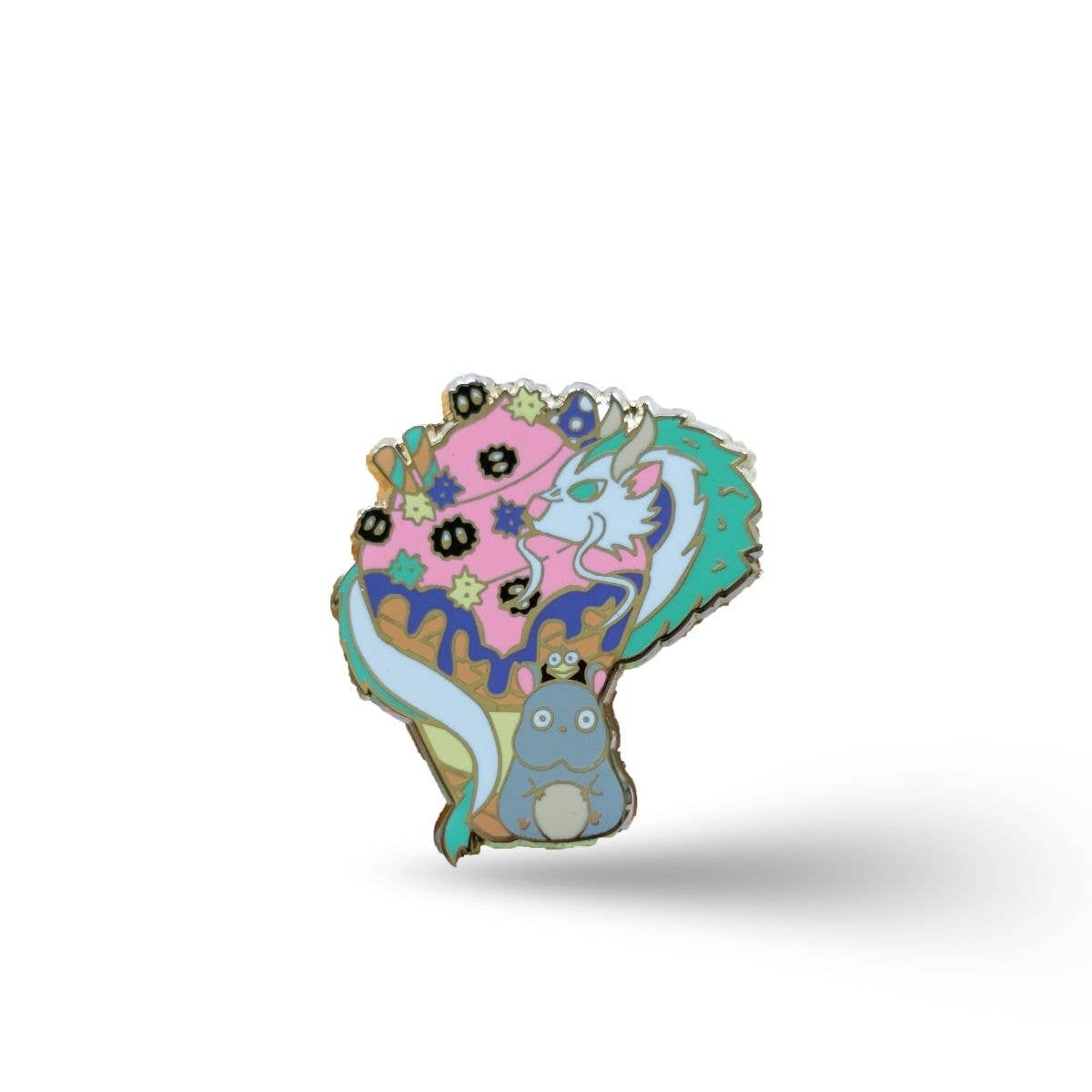 Studio Ghibli Spirited Away Ice Cream Enamel Pin