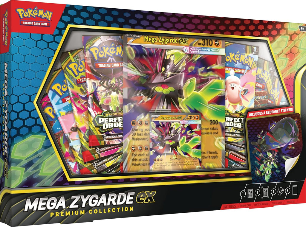 Pokemon TCG: Mega Zygarde EX Premium Collection Case
