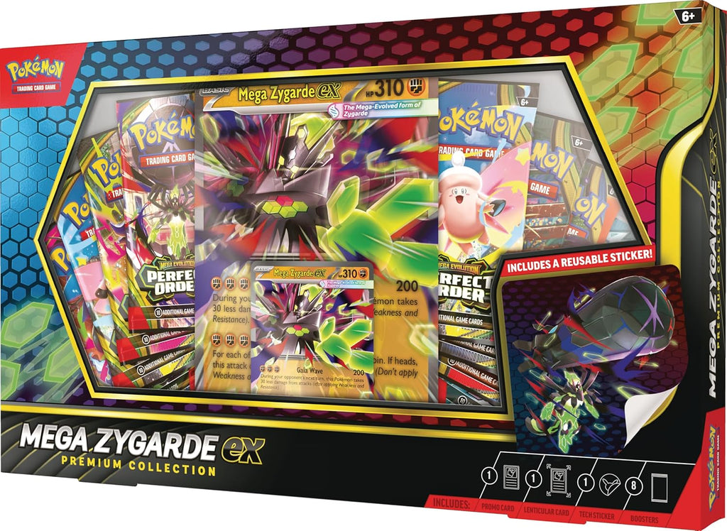 Pokemon TCG: Mega Zygarde EX Premium Collection Case