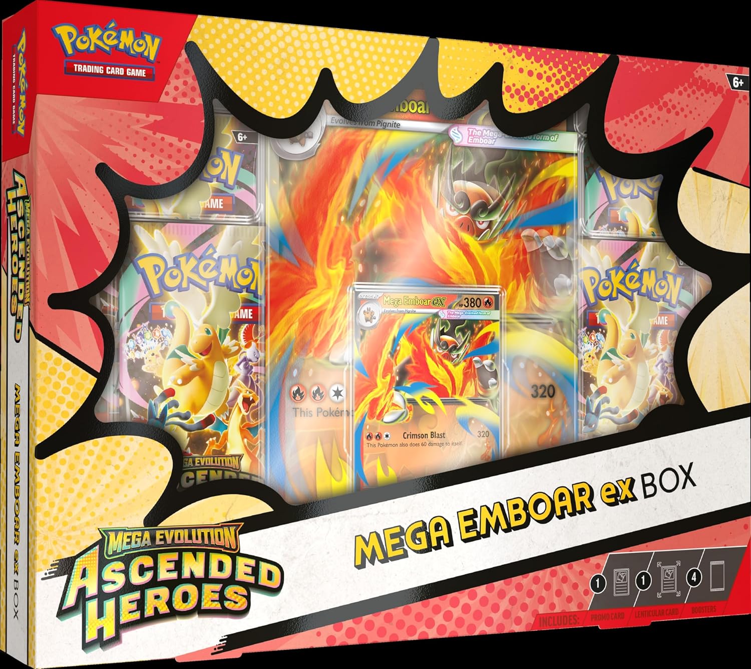 Pokemon TCG: Mega Evoltions 02.5 Ascended Heroes ex Box Case