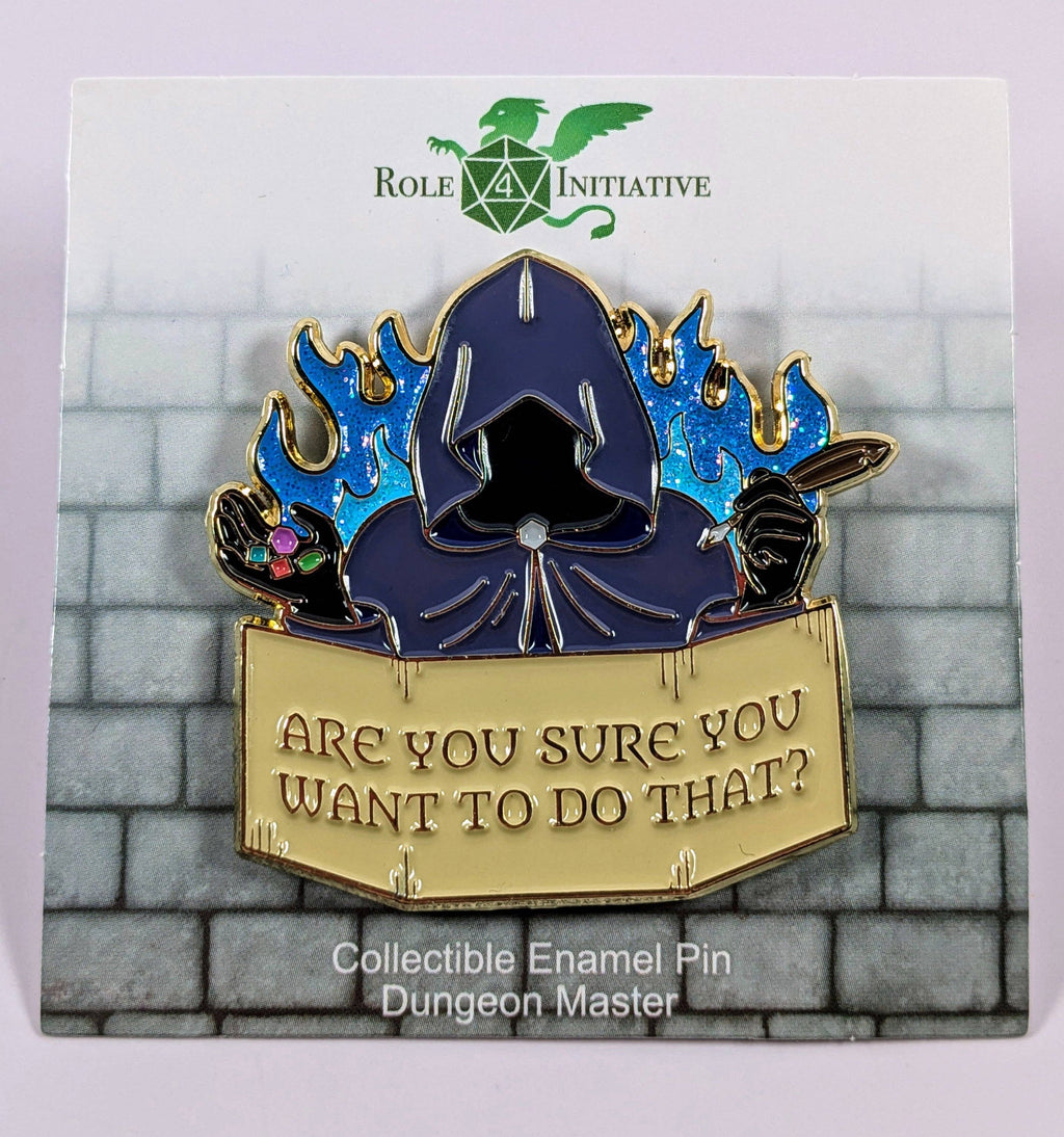 Dungeon Master - Collectible Enamel Pin