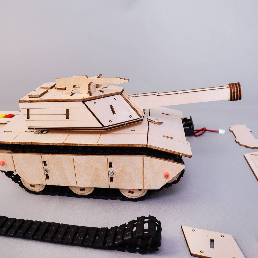 RC TankCam DIY Kit, Tank and Camera Mode, STEM Toy