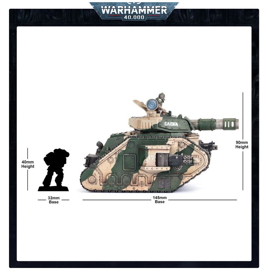 ASTRA MILITARUM LEMAN RUSS BATTLE TANK