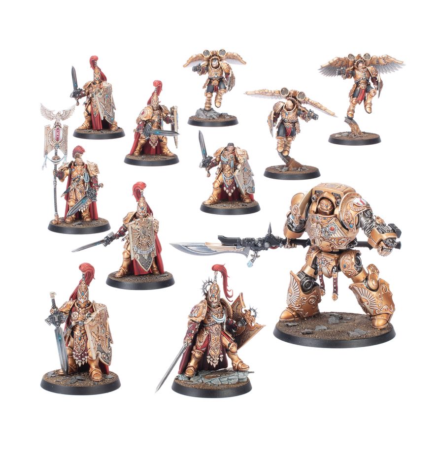 Warhammer 40k: Combat Patrol Adeptus Custodes (Pre Order Release 10/17/26)