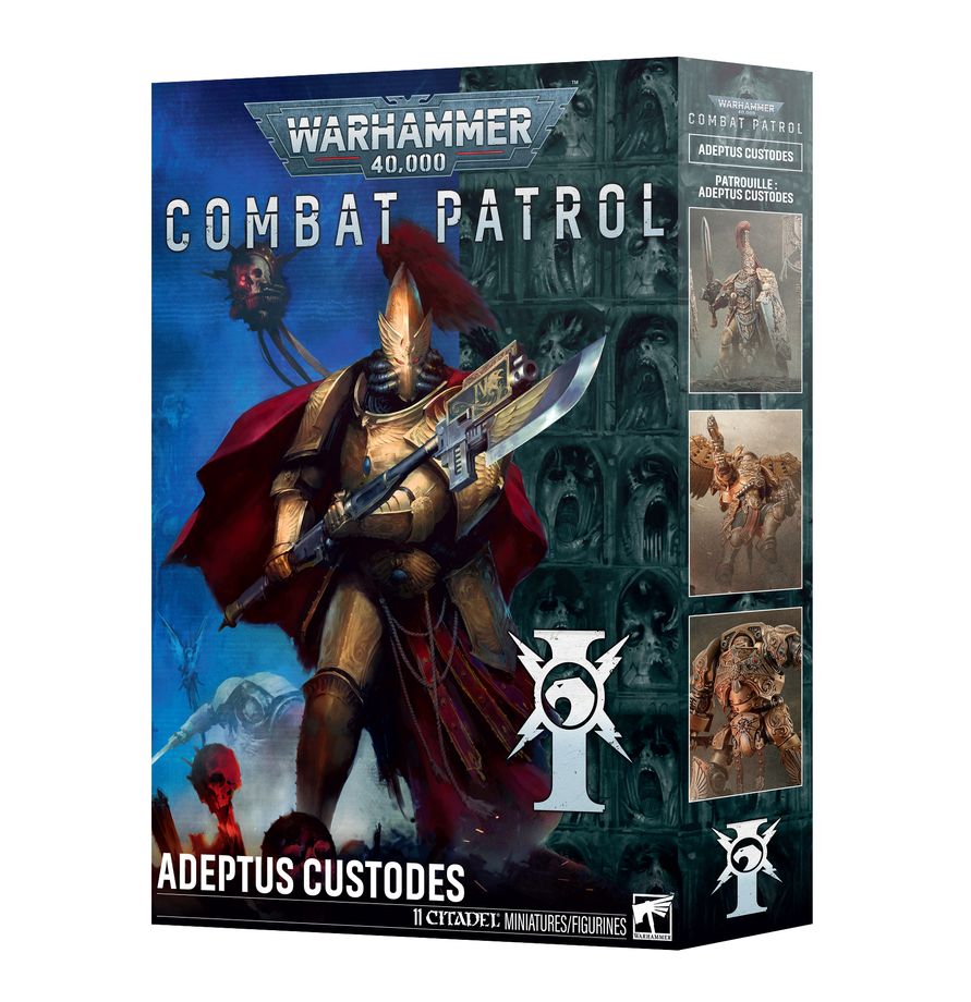 Warhammer 40k: Combat Patrol Adeptus Custodes (Pre Order Release 10/17/26)