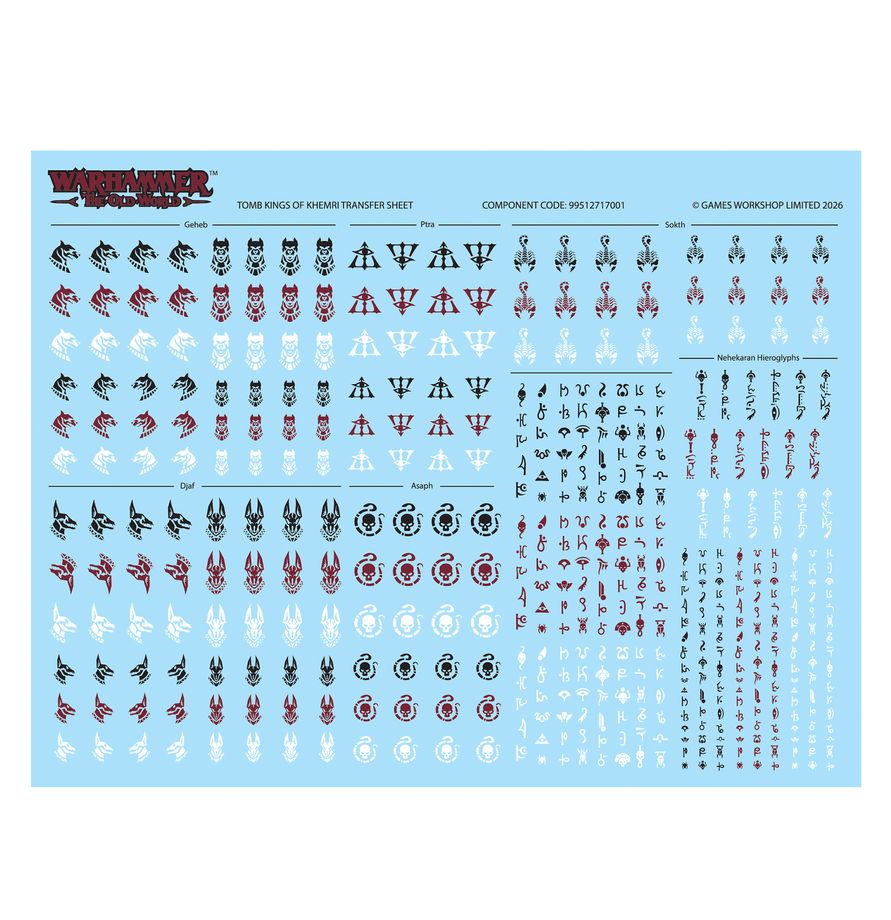 Host of Nehekhara Army Reinforcement Set (Pre-Order Release 11/7/26)