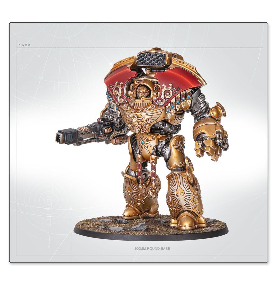 Warhammer 40k: Telemon Heavy Dreadnought Model (Pre Order Release 10/17/26)