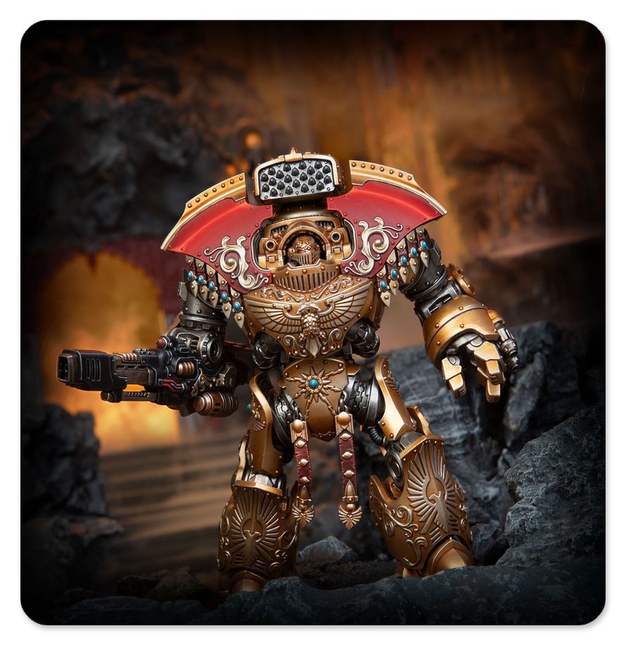 Warhammer 40k: Telemon Heavy Dreadnought Model (Pre Order Release 10/17/26)