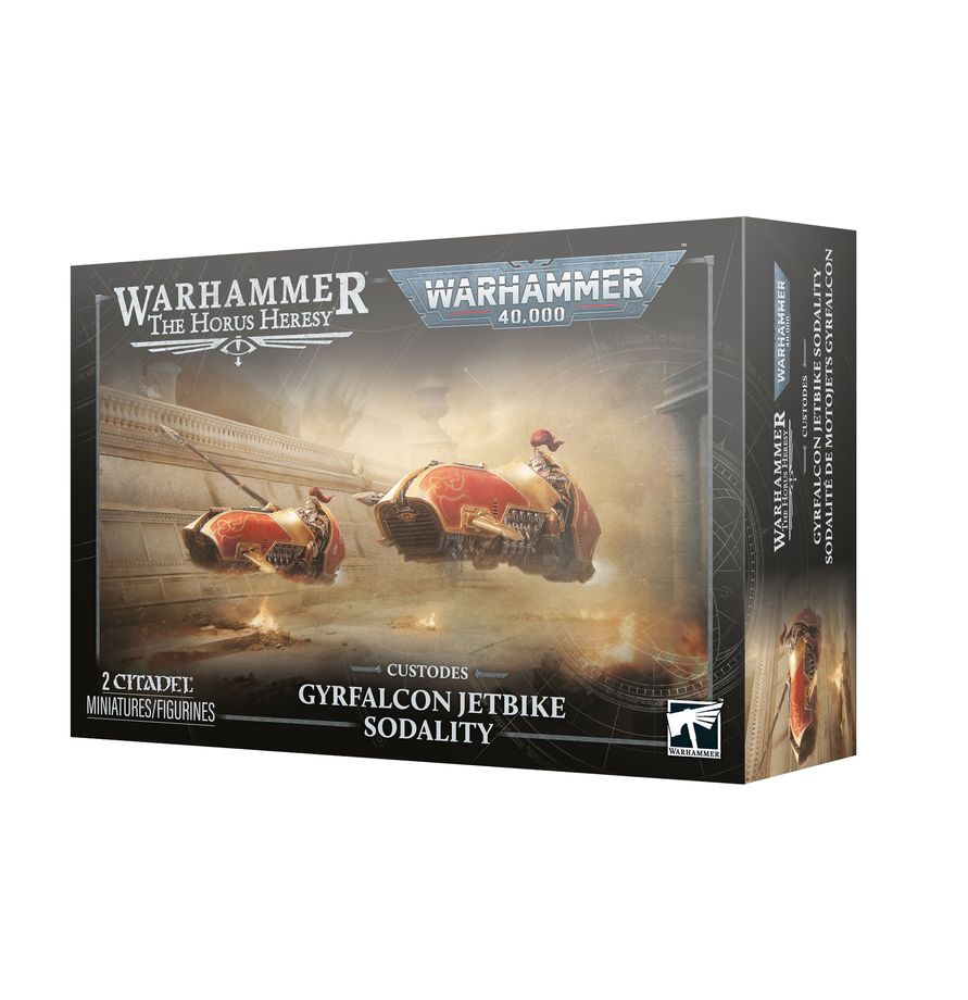 Warhammer 40k: Gyrfalcon Jetbike Sodality Figurine (Pre-Order Release 10/17/26)