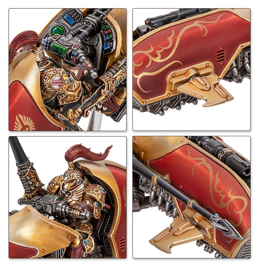 Warhammer 40k: Gyrfalcon Jetbike Sodality Figurine (Pre-Order Release 10/17/26)