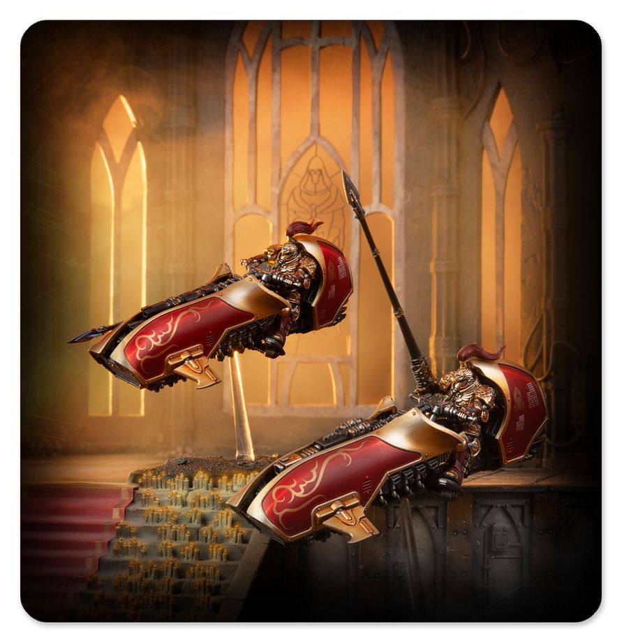 Warhammer 40k: Gyrfalcon Jetbike Sodality Figurine (Pre-Order Release 10/17/26)