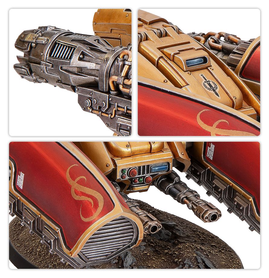 Warhammer 40k: Pallas Grav-Attack Figurine (Pre Order Release 10/17/26)