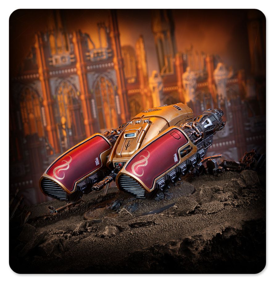 Warhammer 40k: Pallas Grav-Attack Figurine (Pre Order Release 10/17/26)