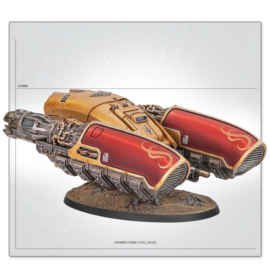 Warhammer 40k: Pallas Grav-Attack Figurine (Pre Order Release 10/17/26)