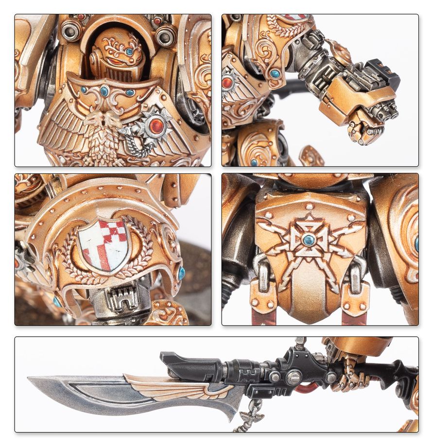 Warhammer 40k: Combat Patrol Adeptus Custodes (Pre Order Release 10/17/26)