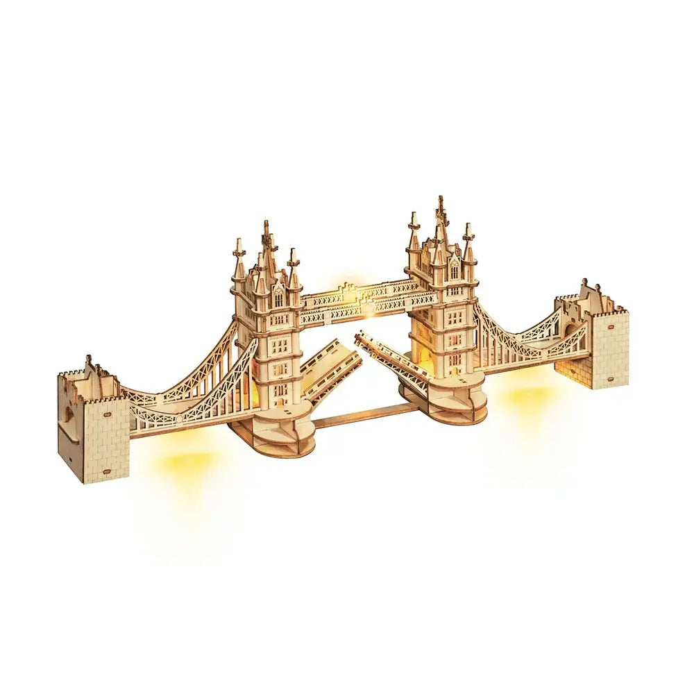 Rolife Tower Bridge with Lights 3D Wooden Puzzle