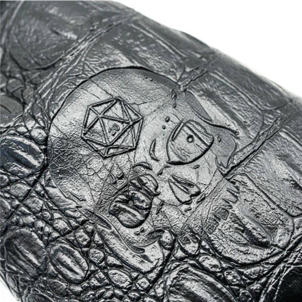 Bonekeeper Leather Dice Bag