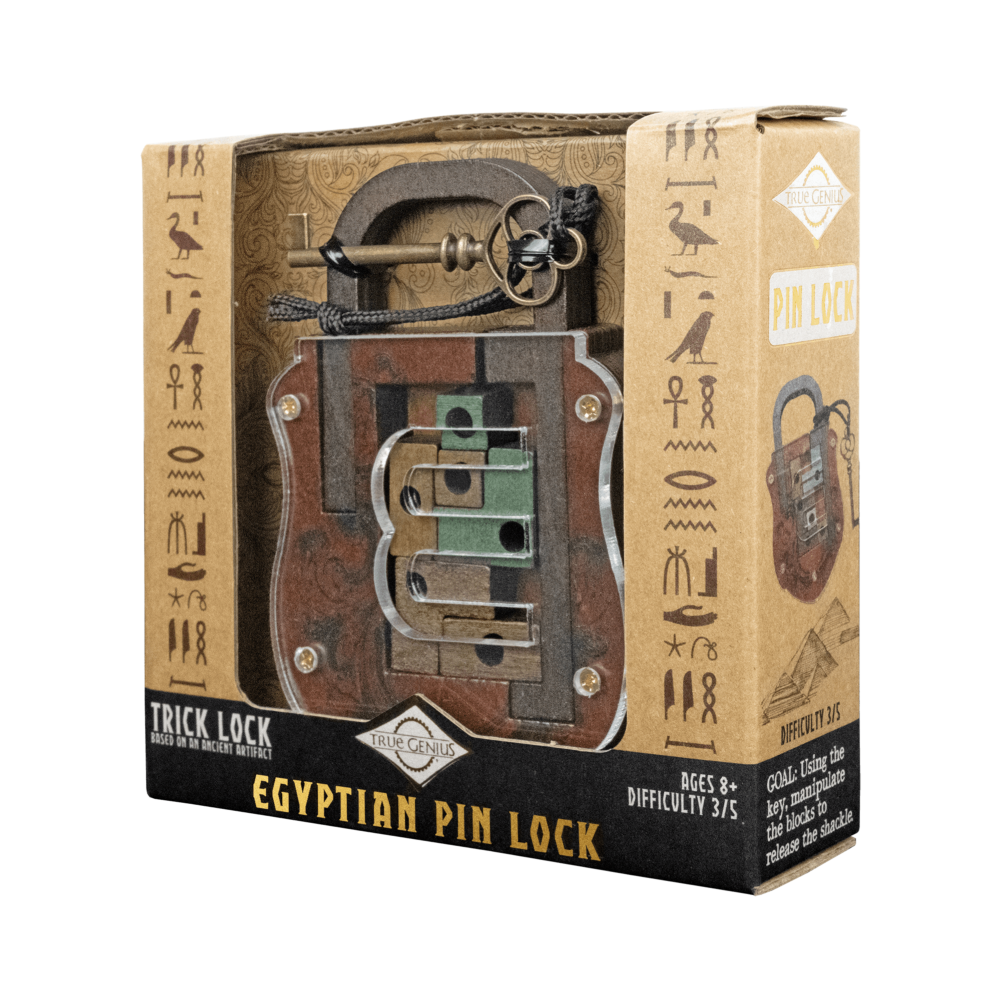 Egyptian Pin Lock