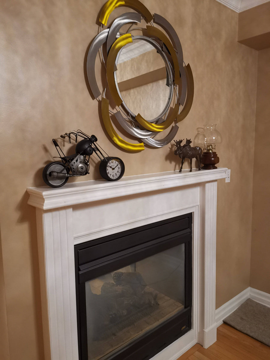 Motocycle Table Clock
