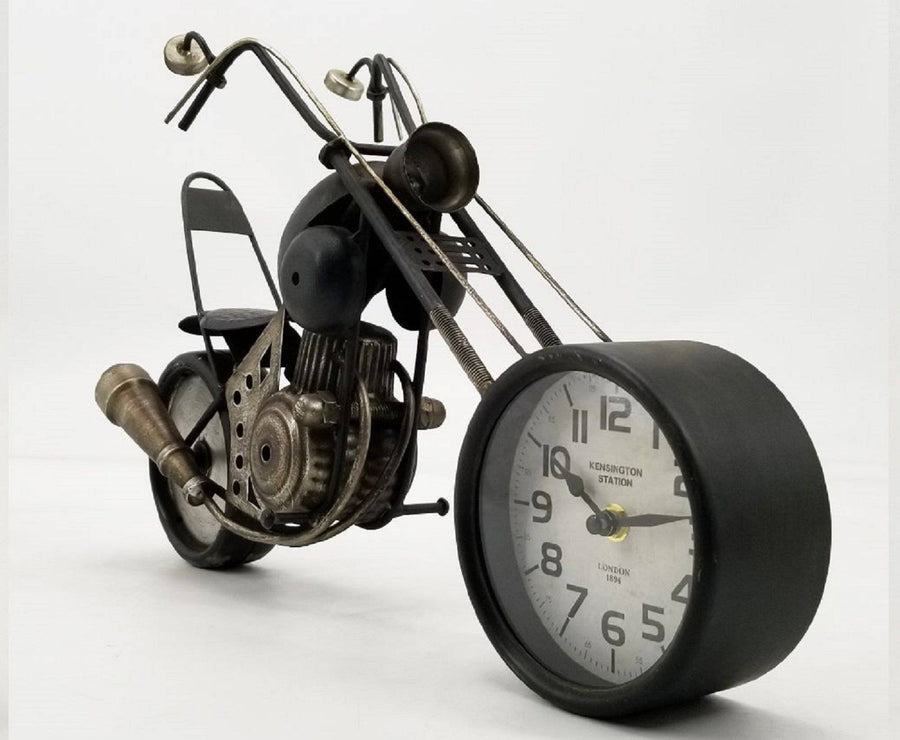 Motocycle Table Clock