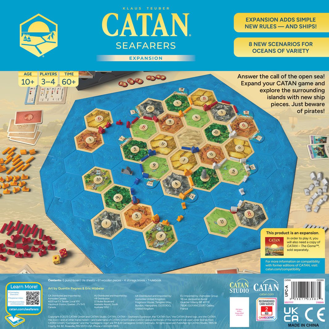 CATAN - Seafarers Expansion