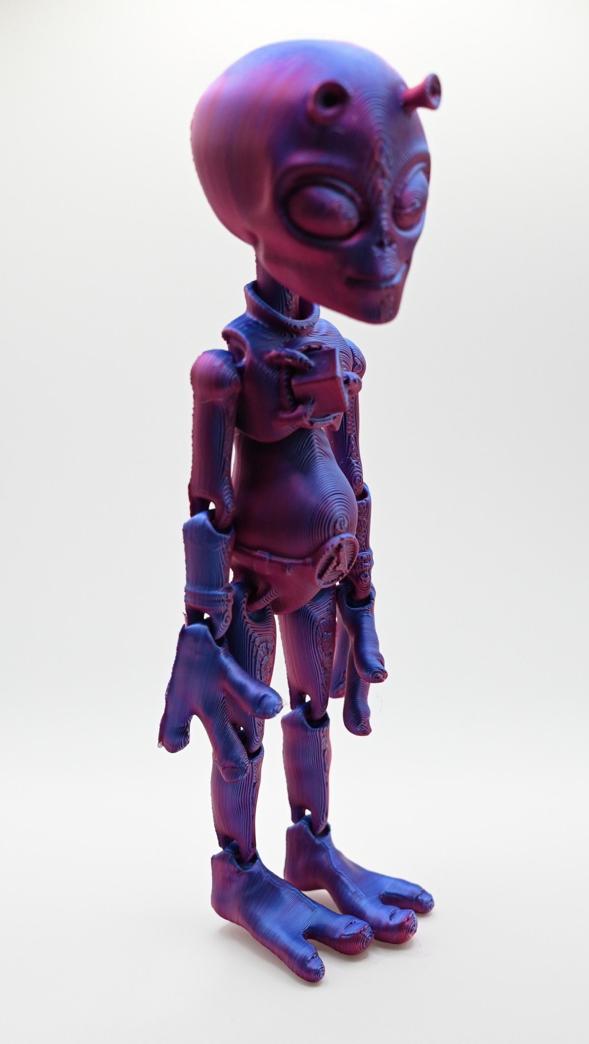 3D Printed Aura Alien