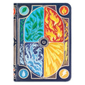 TCG Faux-Leather Elemental Trading Card Binder