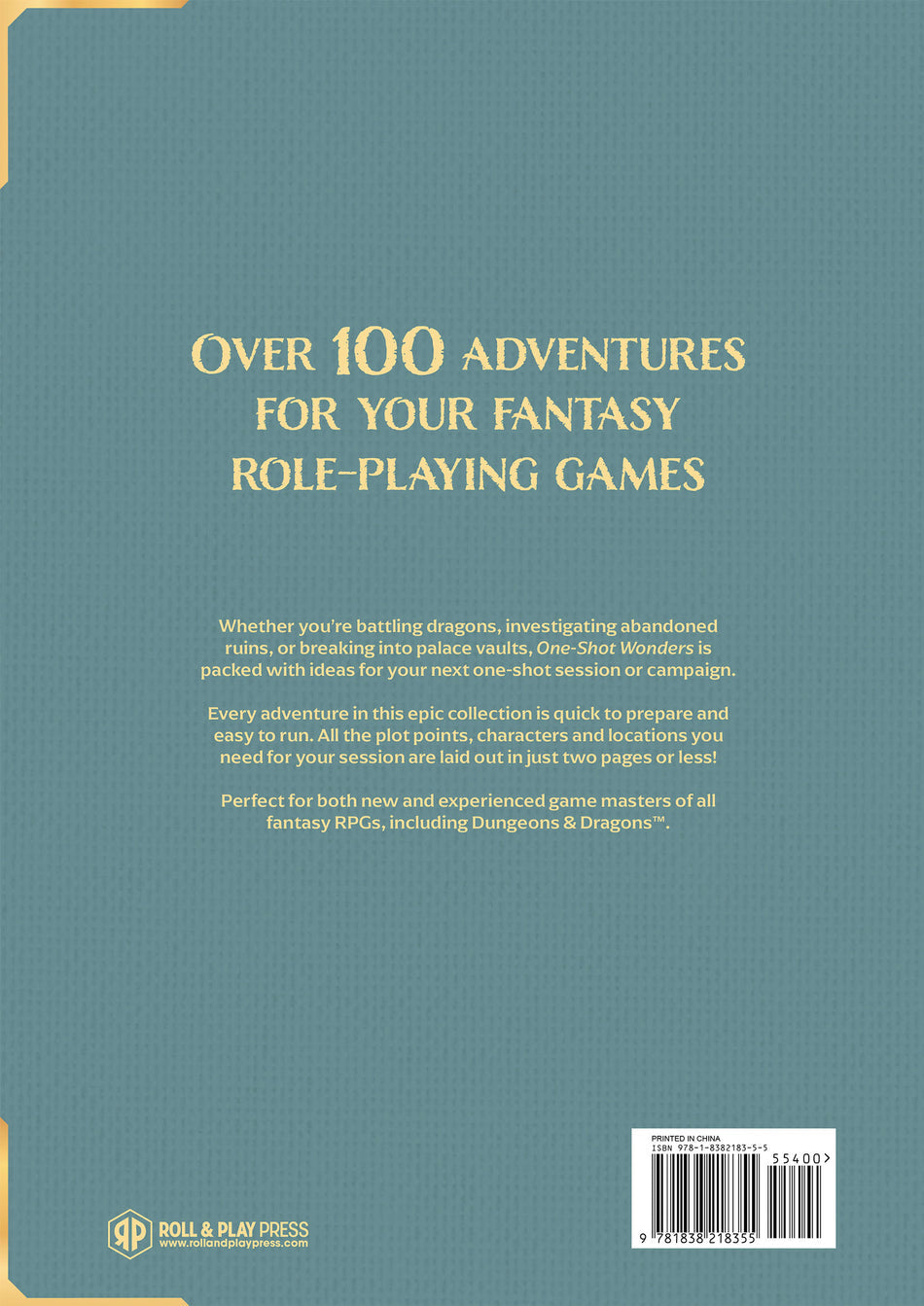 One-Shot Wonders