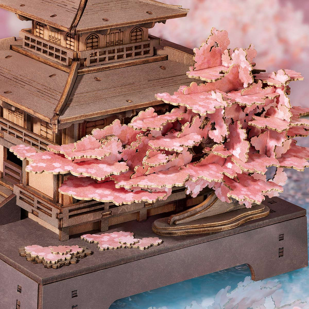 Sakura Pavilion 3D Wooden Puzzle