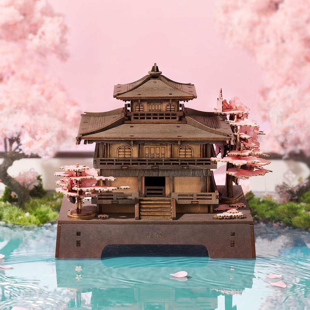 Sakura Pavilion 3D Wooden Puzzle