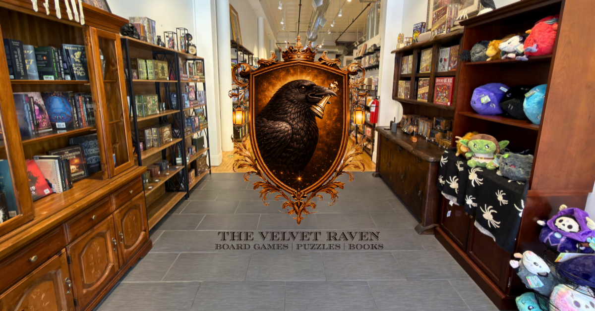 The Velvet Raven | Board Games, Puzzles, and Books