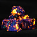 Dragon's Hoard Gem Stone Polyhedral Dice Set - Yooperlite