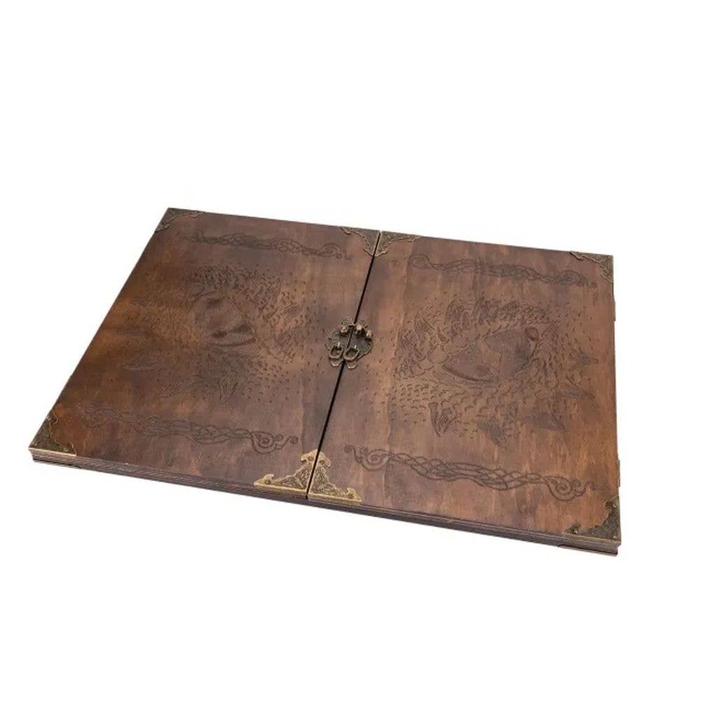 Dragon’s Gaze Wood DM Dungeon Master Screen