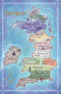 Prythian Map // Fantasy Landscapes // ACOTAR // Book Art