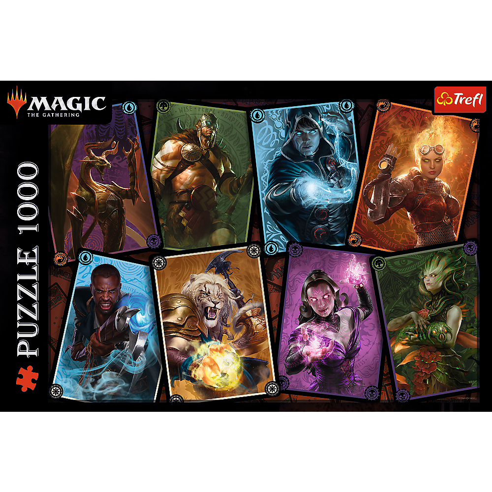 Trefl Red 1000 Piece Puzzle - Magic the Gathering