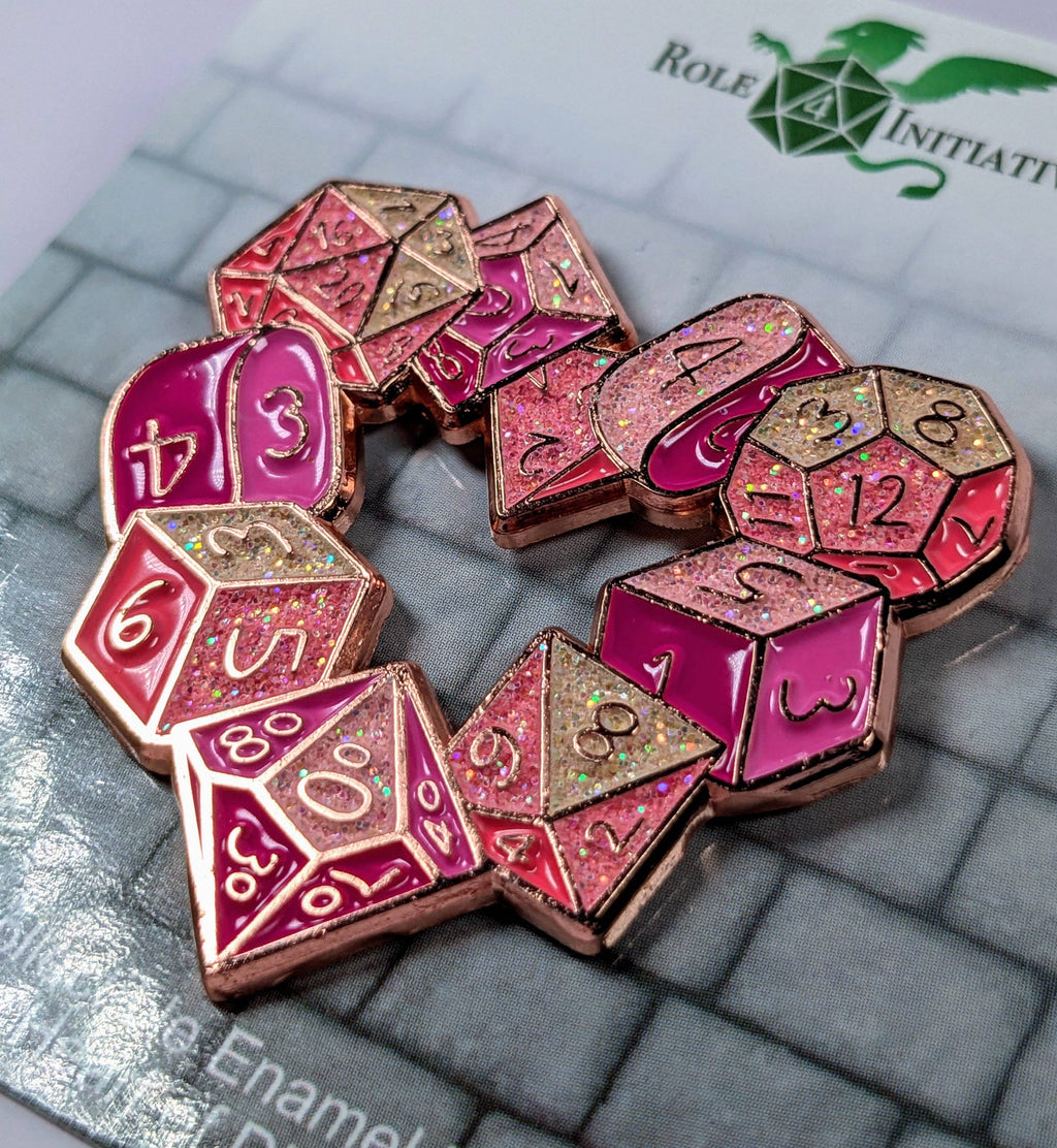 Heart of Dice - Collectible Enamel Pin