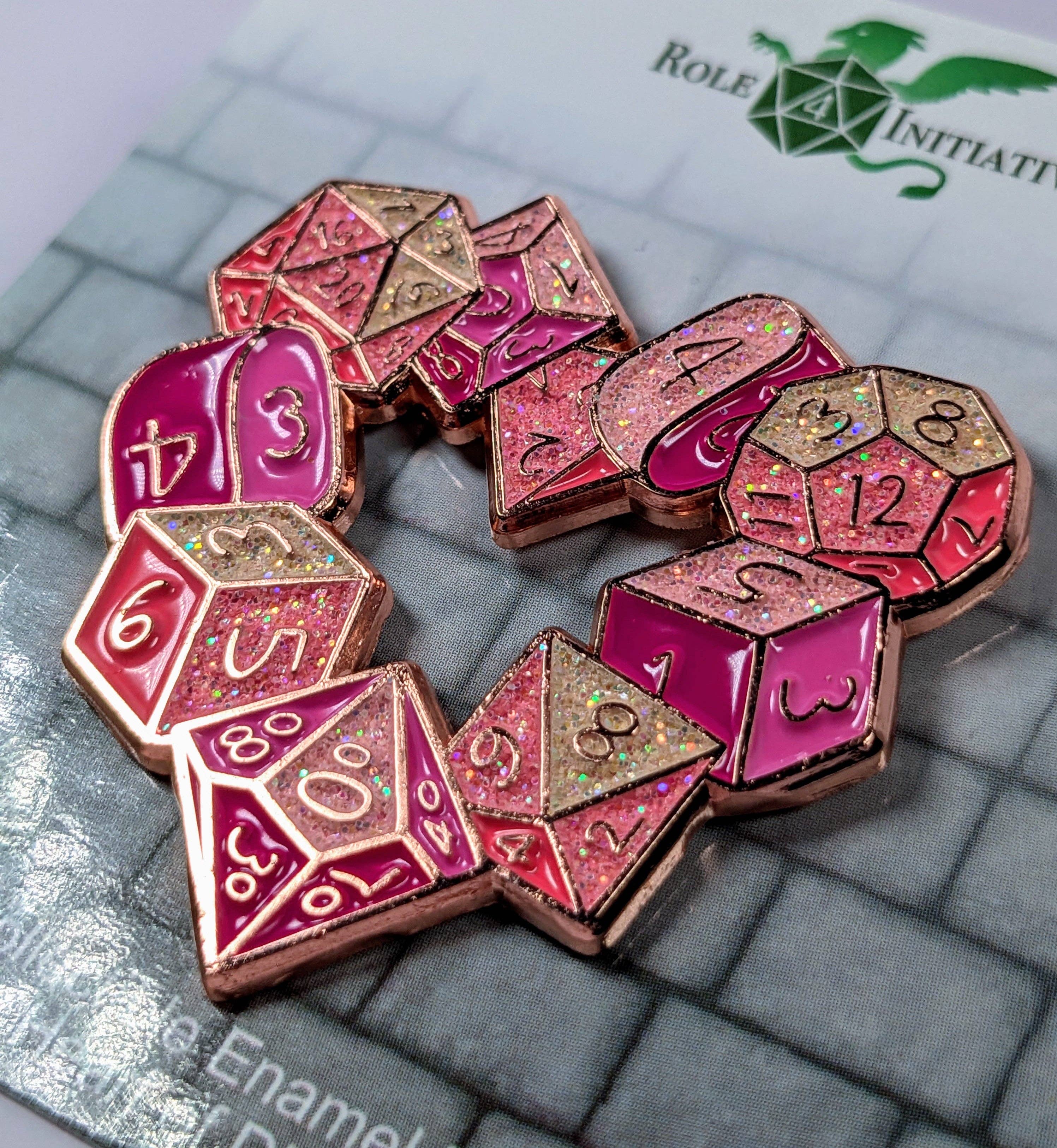 Heart of Dice - Collectible Enamel Pin