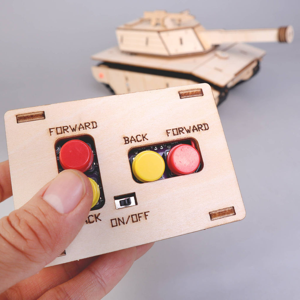 RC TankCam DIY Kit, Tank and Camera Mode, STEM Toy