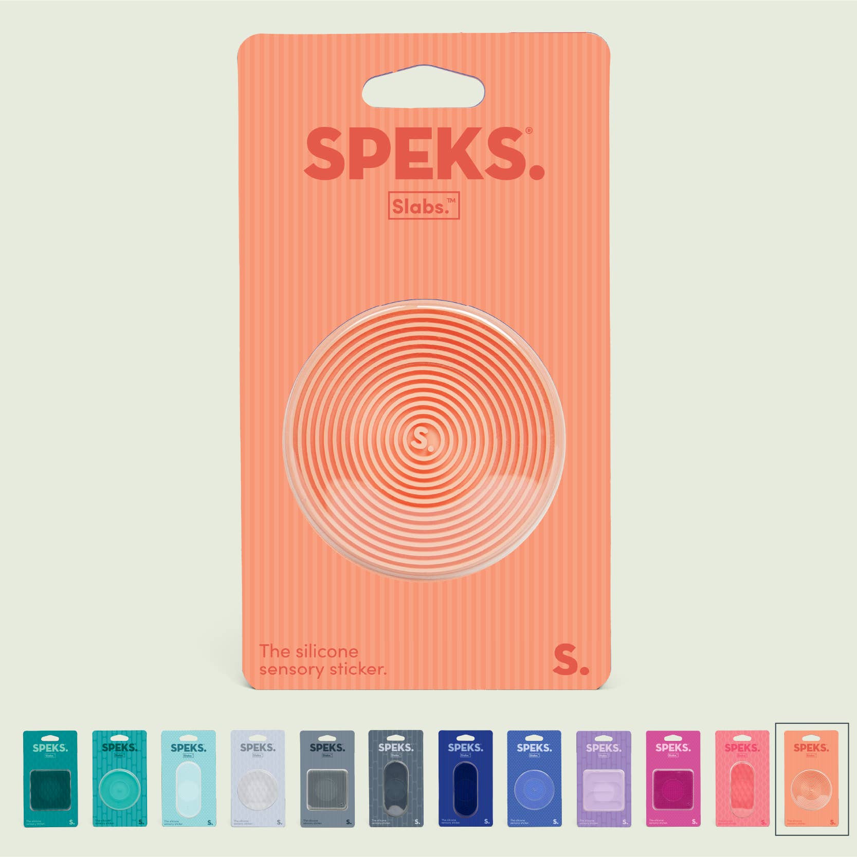 Slabs Silicone Sensory Sticker