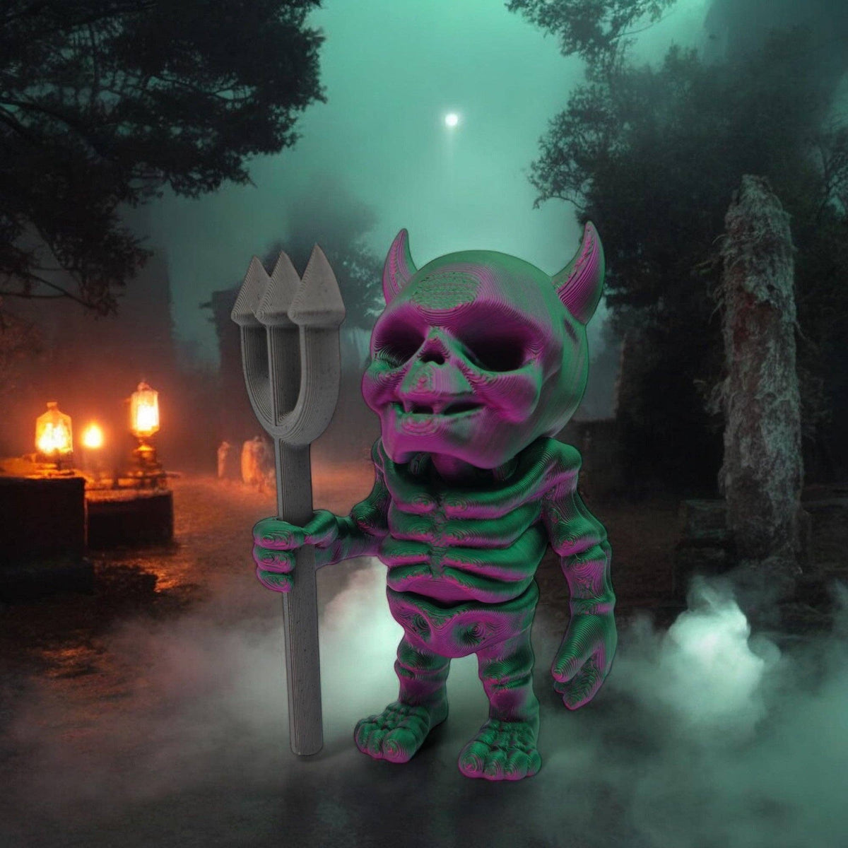 3D Printed Articulated Fantasy Toy Bundle – Display Set