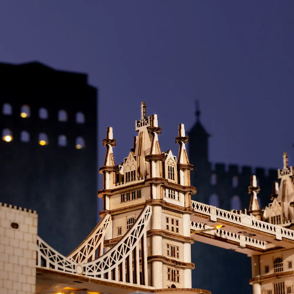 Rolife Tower Bridge with Lights 3D Wooden Puzzle