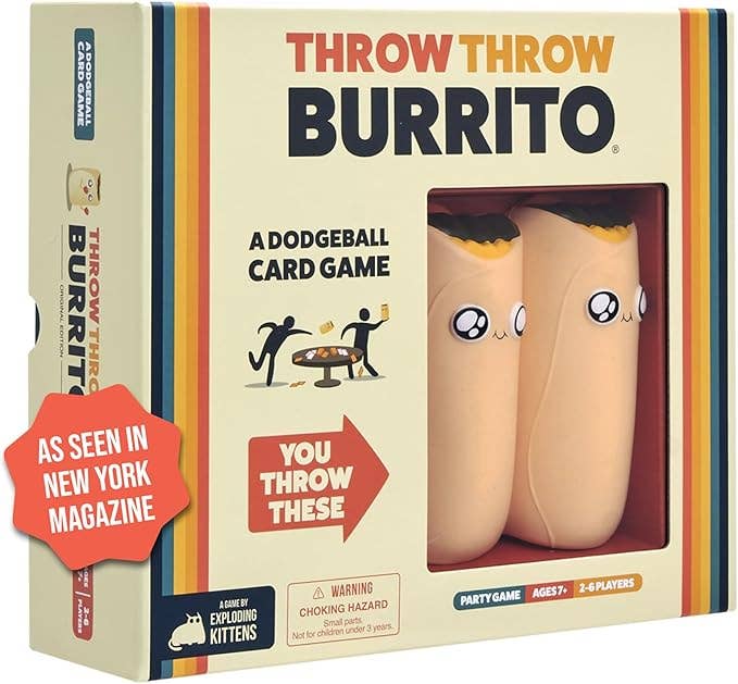 Throw Throw Burrito - The World's First Dodgeball Card Game