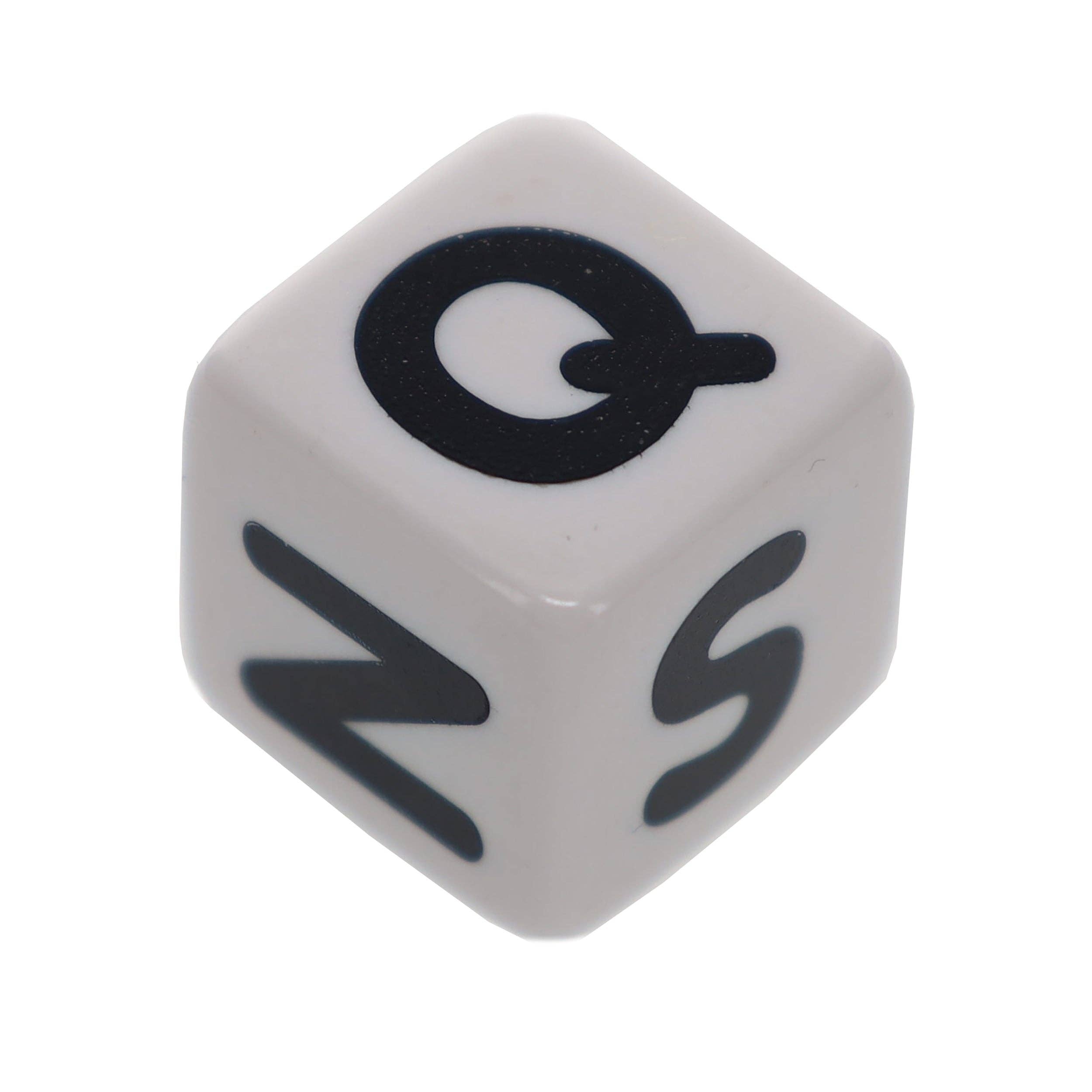 Campbell's Alphabet Dice Word Game with soup can packaging and dice