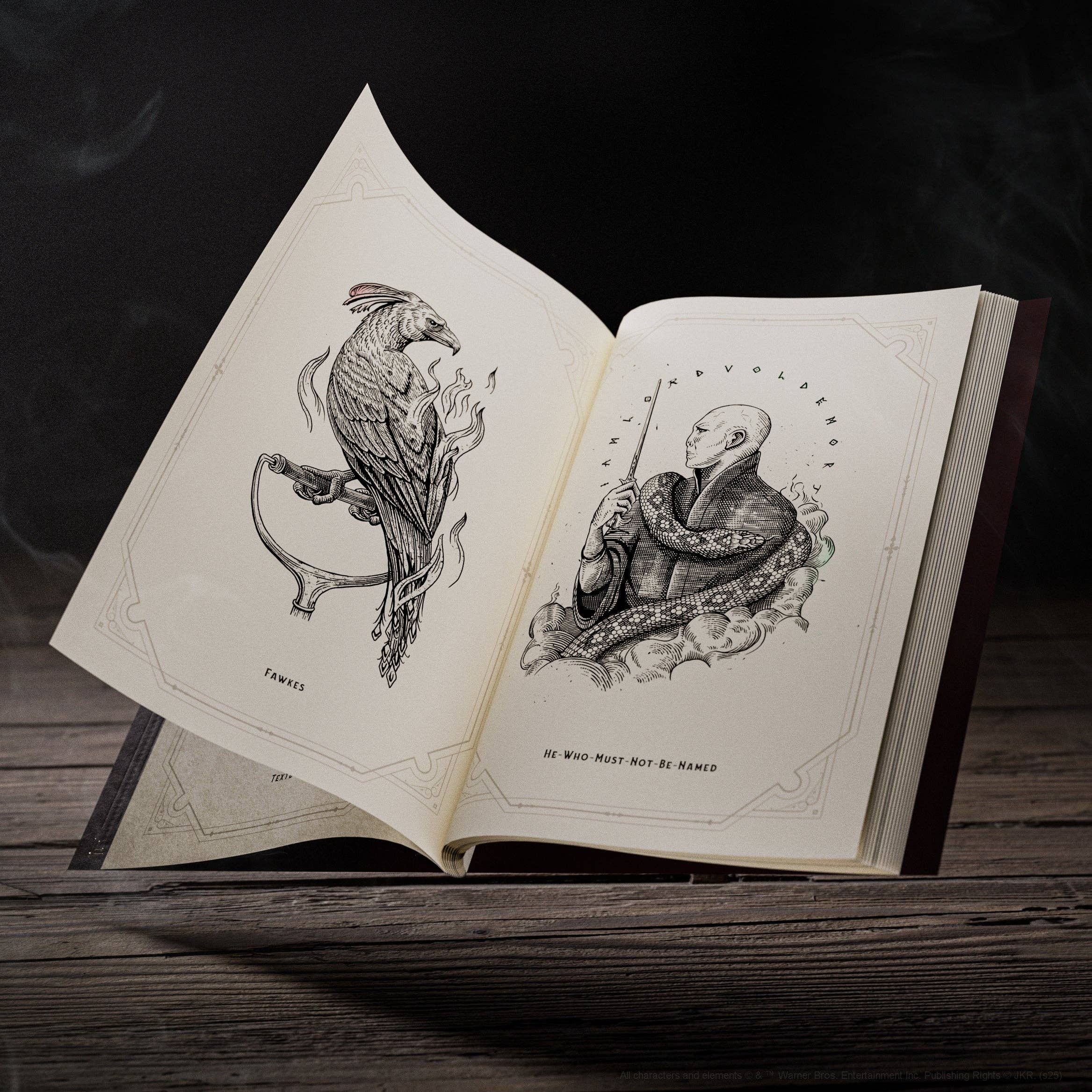 Harry Potter Self-Coloring Book